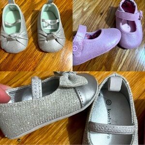 Baby Girl Dress Shoe Lot - Size 0/Newborn. Excellent condition. Smoke free home